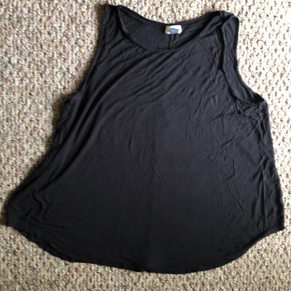 Used Old Navy 2xl black tank top